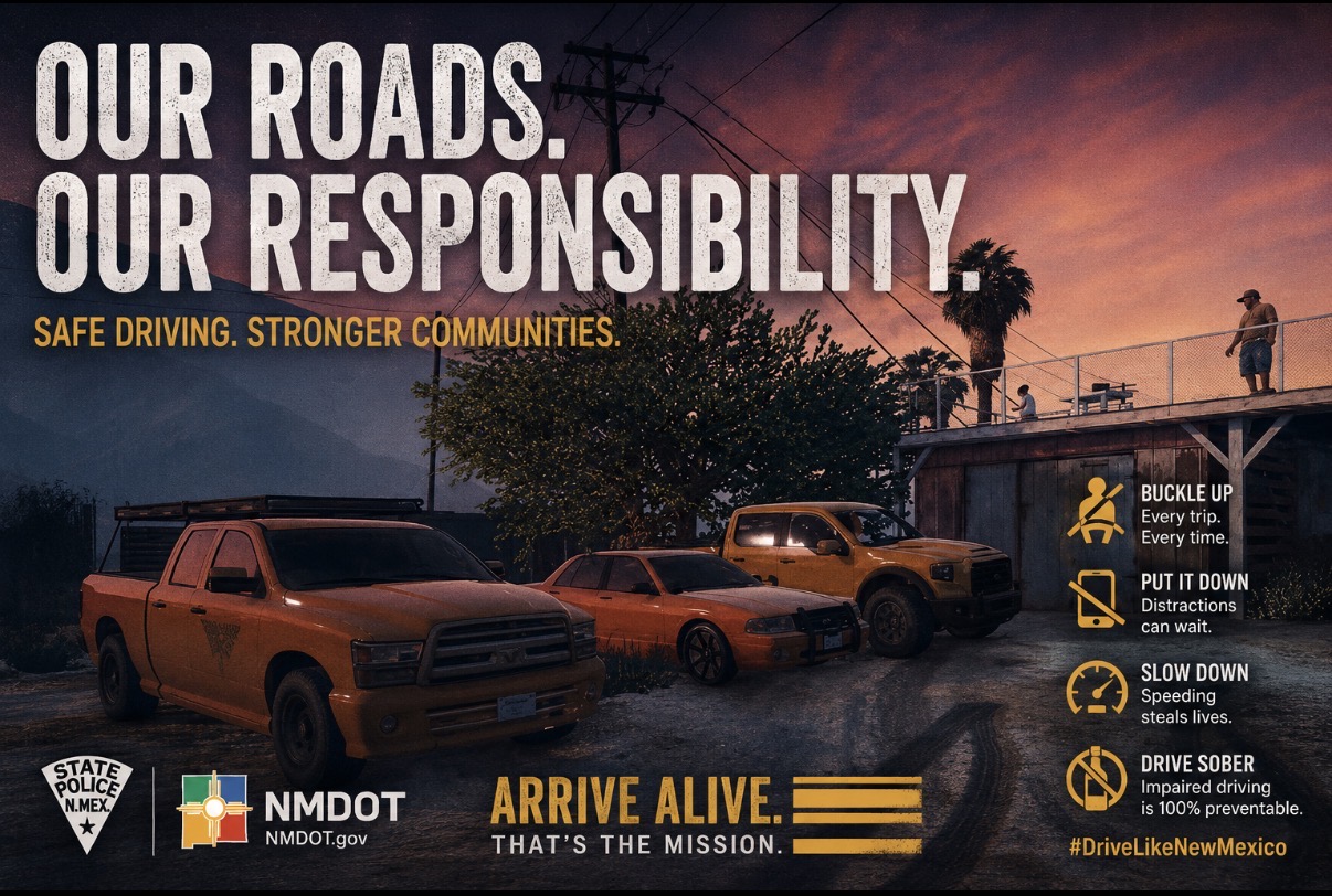 New Mexico Department of Transportation poster